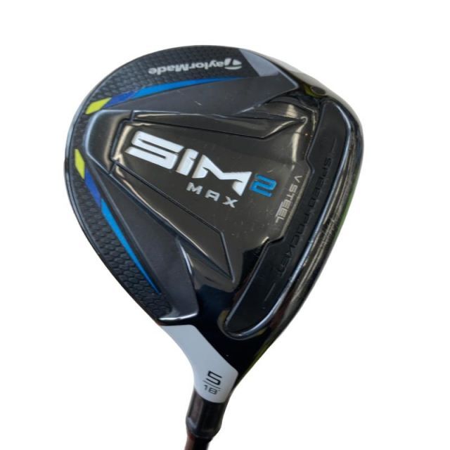 SIM 2 MAX 5W リシャフト済み 中古】 テーラーメイド SIM2 MAX 5W フェアウェイウッド FW リシャフト