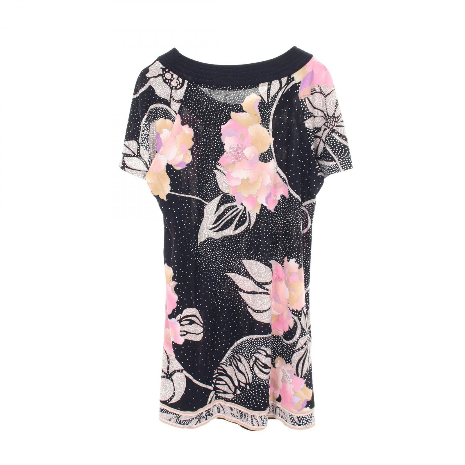 レオナールファッション LEONARD FASHION チュニック 花柄 半袖 