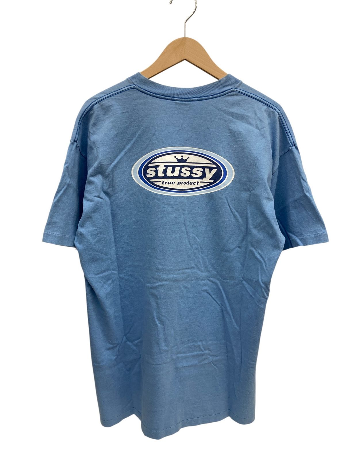 STUSSY (ステューシー) 90s OLD オールド Tシャツ 紺タグ赤青 半袖 XL