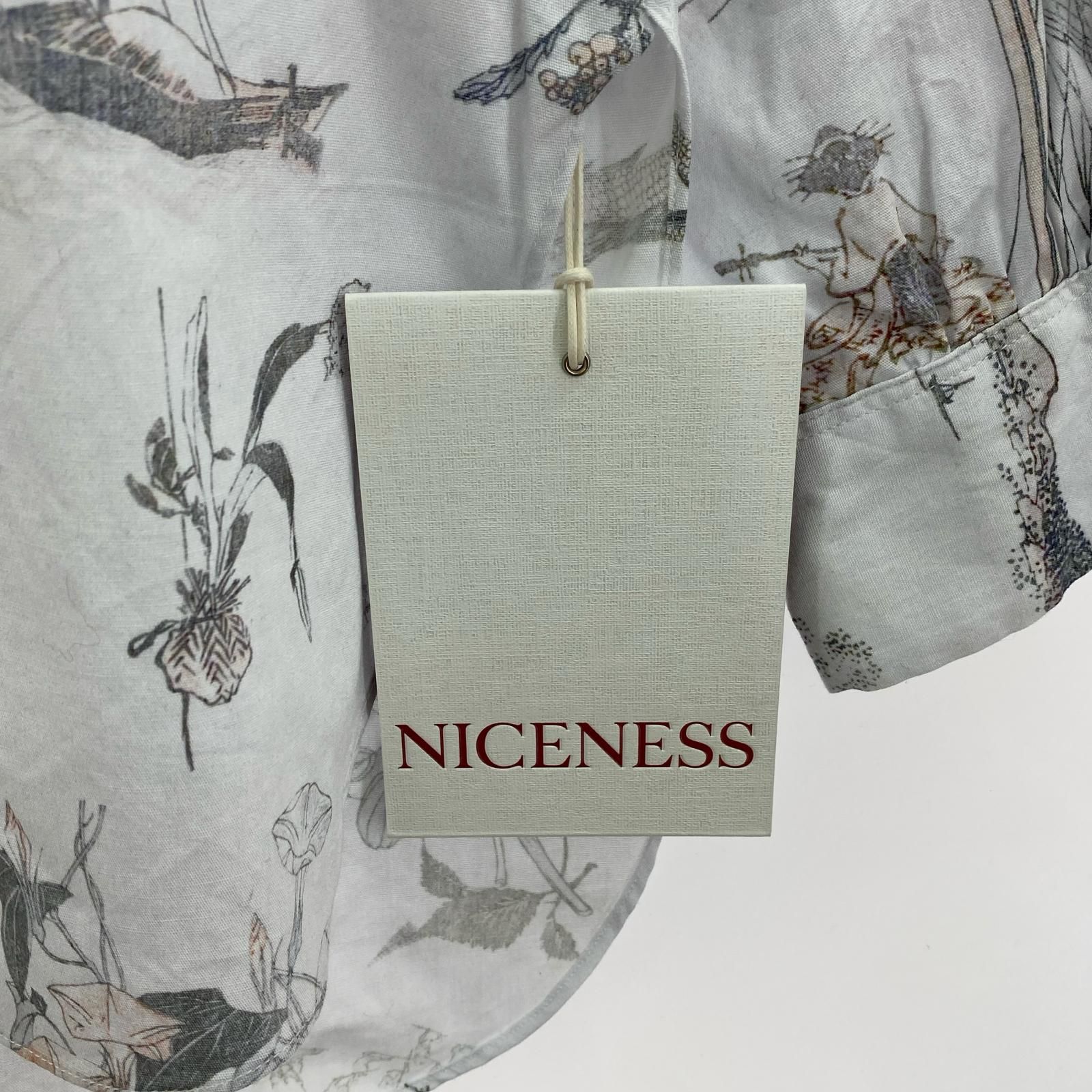NICENESS 26SS CHRISTO ホクサイプリント スリーピングシャツ - メルカリ
