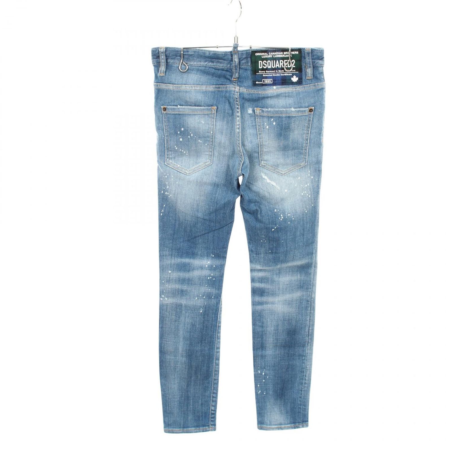 ディースクエアード DSQUARED2 デニムパンツ スキニーデニム ダメージ