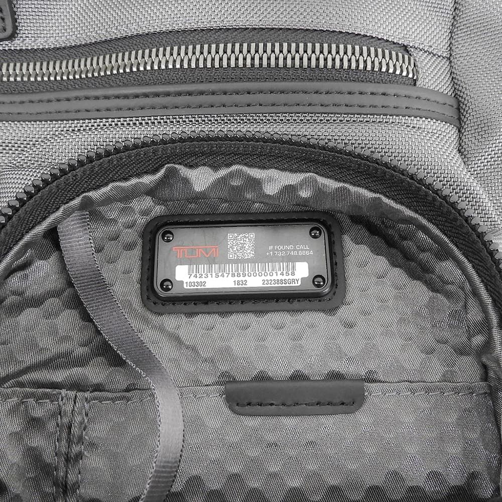 超美品 トゥミ TUMI 232388 Alpha Bravo ロンドン ロール トップ