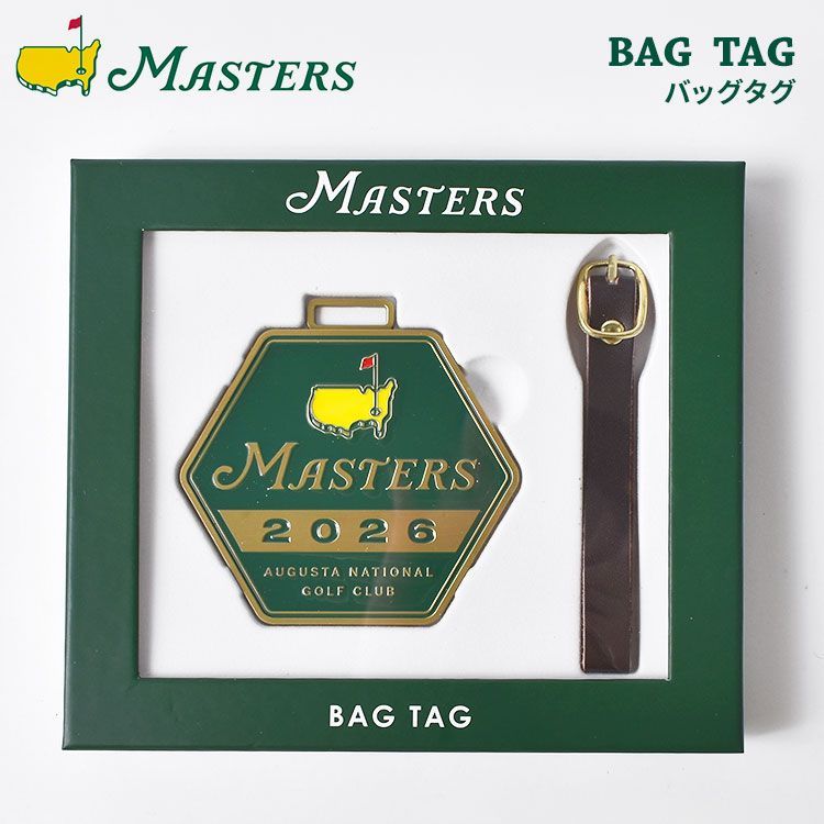 Masters 2026 BAG TAG Augusta National バッグタグ 記念モデル