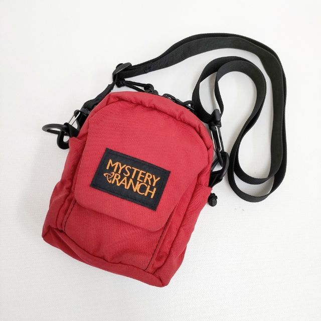 MYSTERY RANCH BOP 旧オレンジロゴ ポーチ ショルダーバッグ レッド 