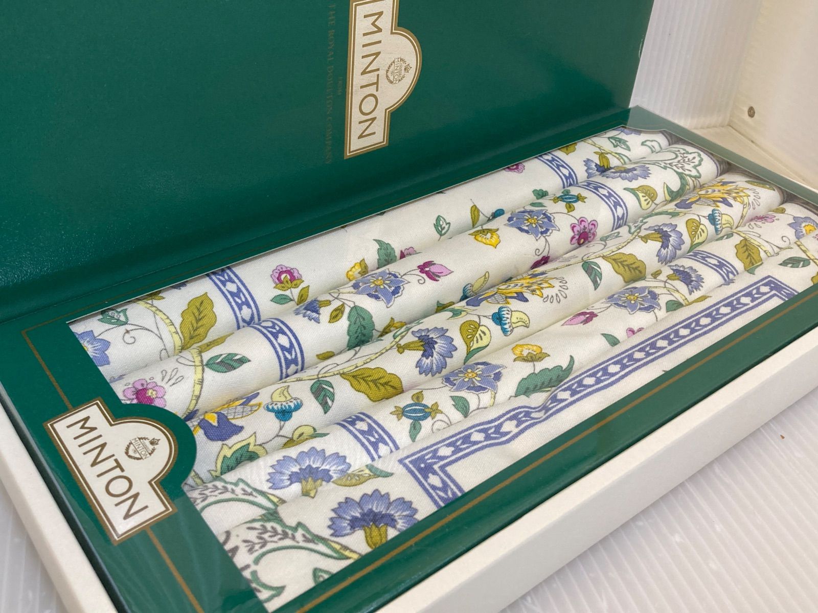 【訳あり】老舗メーカー「ミントン」MINTON★ランチョンマット８点★未使用品 MINTON ミントン ランチョンマット 5枚組 - メルカリ