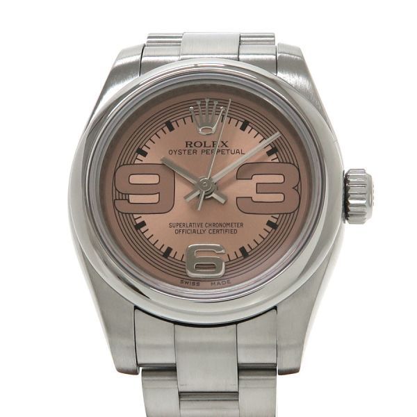ロレックス オイスターパーペチュアル 26mm 176200 レディース 腕時計【Aランク】【中古】 ロレックス オイスターパーペチュアル 26mm 176200 レディース 腕時計