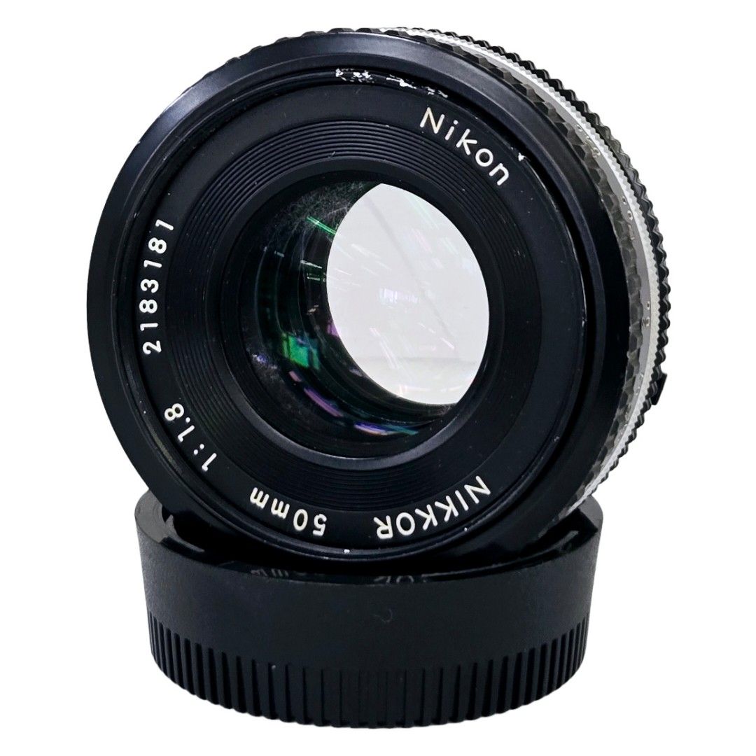 Nikon NIKKOR 50mm f1.8 単焦点 パンケーキ オールドレンズ Nikon EM