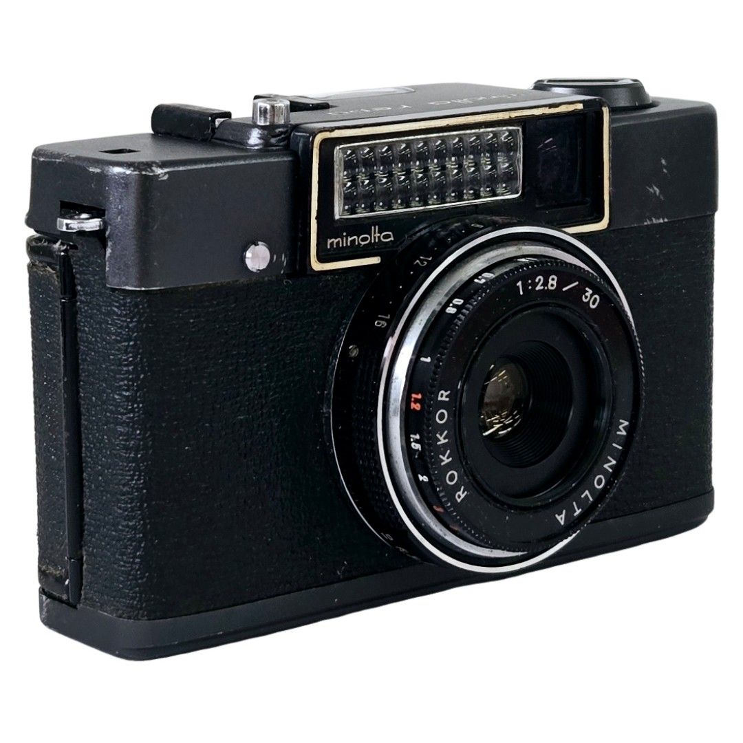 Minolta Repo ハーフサイズカメラ ブラック 作例あり 動作品 良品】 MINOLTA ミノルタ repo ブラック ハーフカメラ フィルムカメラ