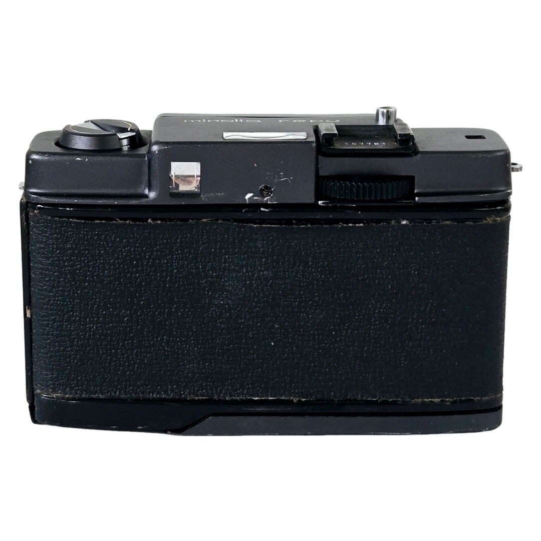 良品】 MINOLTA ミノルタ repo ブラック ハーフカメラ フィルムカメラ