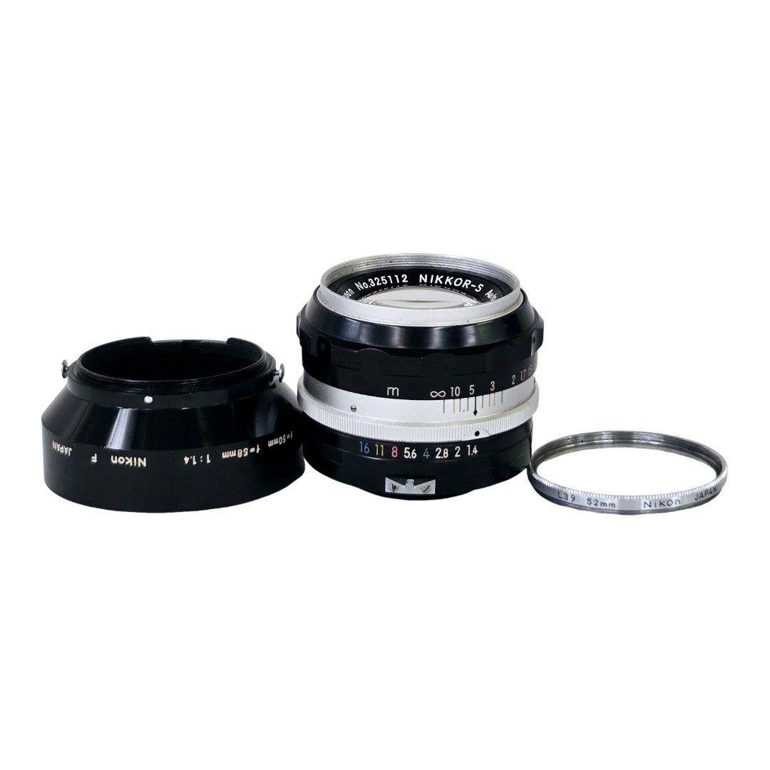 外観極上美品/防湿庫保管】 ニコン Nikon (非Ai)NIKKOR 50mm f1.4 外観