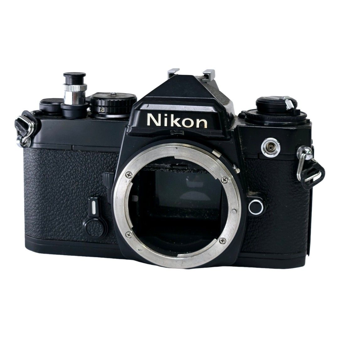 良品】 NIKON ニコン FE ボディ ブラック 35mm 一眼レフフィルムカメラ