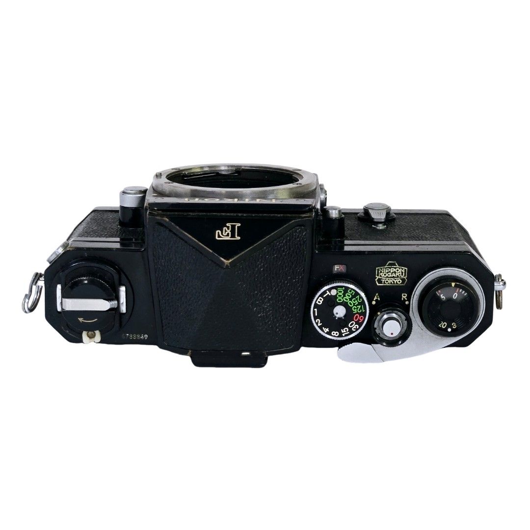 Nikon ニコン F フィルムカメラ アイレベル 富士山マーク 648万台 Nikon F アイレベルブラック ボディ 640****番台 富士山マーク 整備済