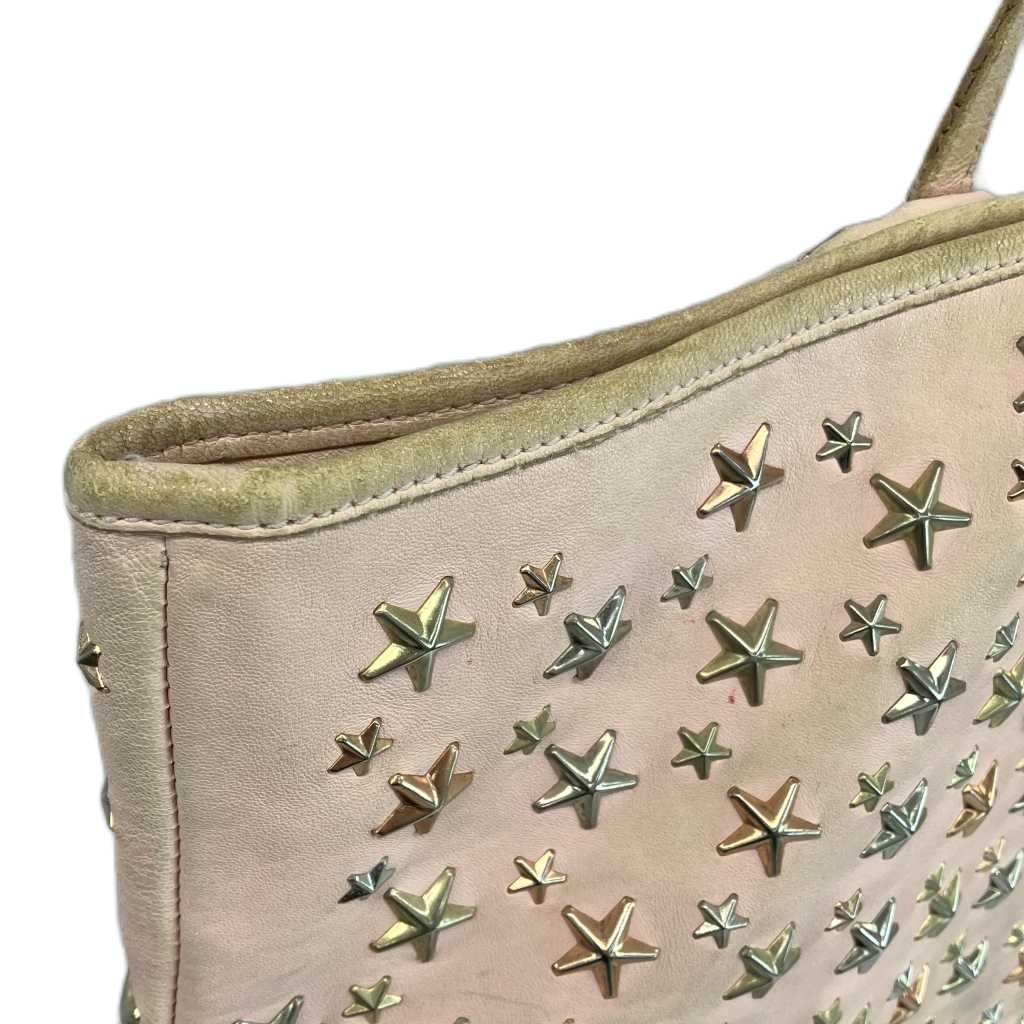ジミーチュウ JIMMY CHOO トートバッグ レザー 星 スター スタッズ