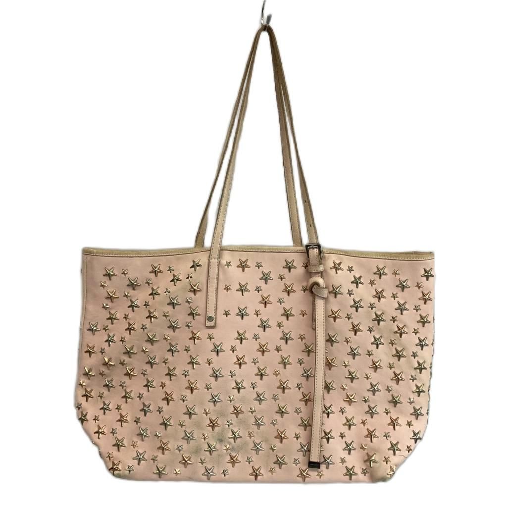 ジミーチュウ JIMMY CHOO トートバッグ レザー 星 スター スタッズ