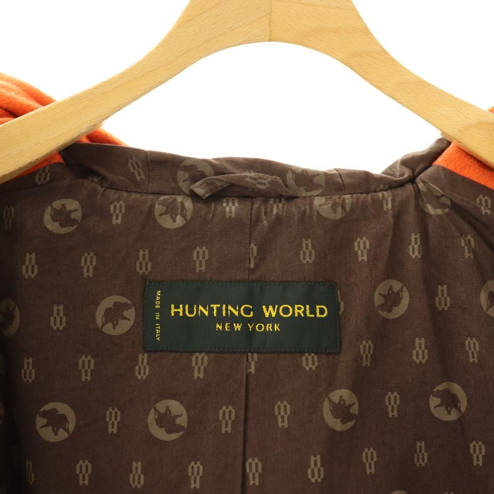 ハンティングワールド HUNTING WORLD ダッフルコート フード ウール