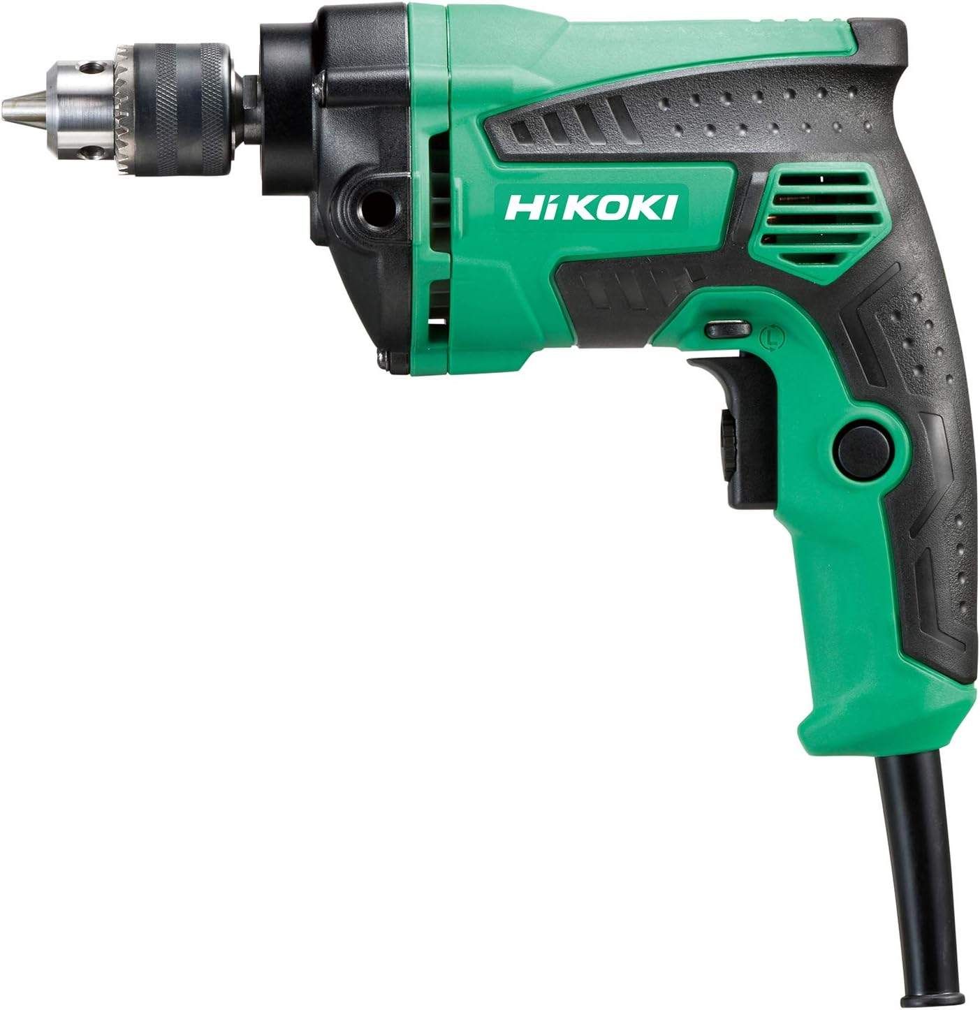 新品 HiKOKI(ハイコーキ) 変速ドリル AC100V 鉄工10mm 木工25mm ケース付 微調整機構付 無段変速 D10VH2 日立 木材 穴あけ作業 電動工具 電動ドリル 電気ドリル