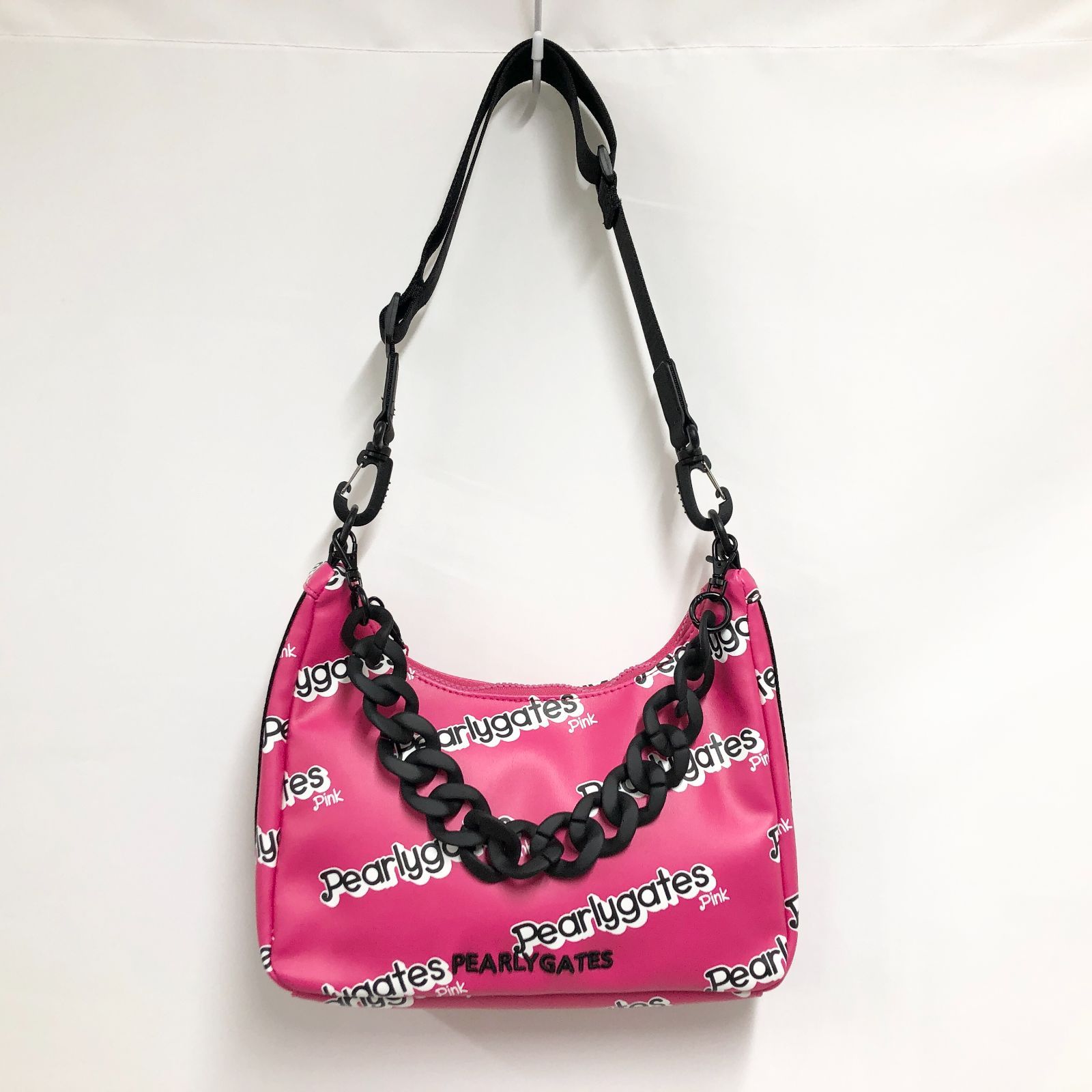 新品未使用 PEARLY GATES（パーリーゲイツ） Pinkロゴ カートバッグ