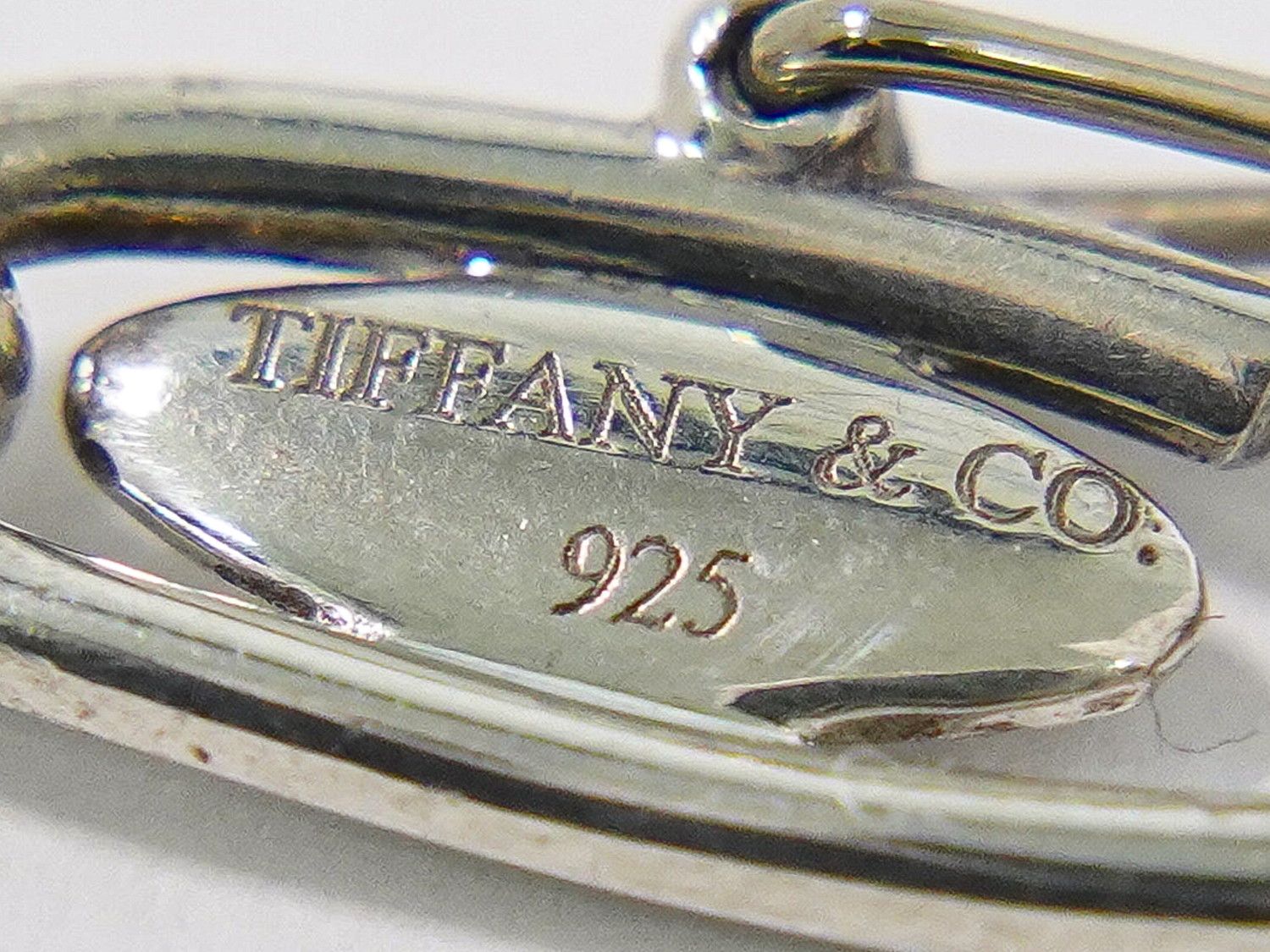 本物 ティファニー TIFFANY & Co. カーブドハート 925 ブレスレット 