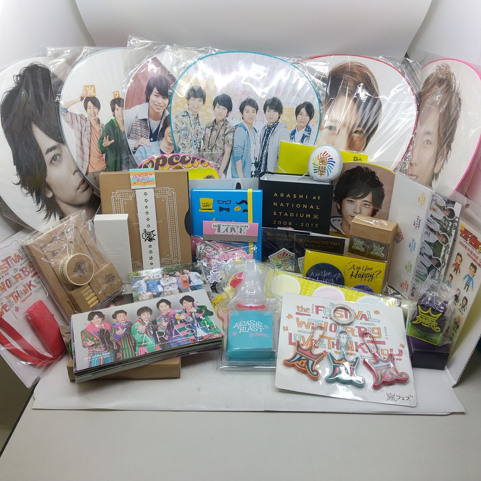 まとめ売り】嵐 グッズまとめ売り 嵐フェス'13 嵐のワクワク学校