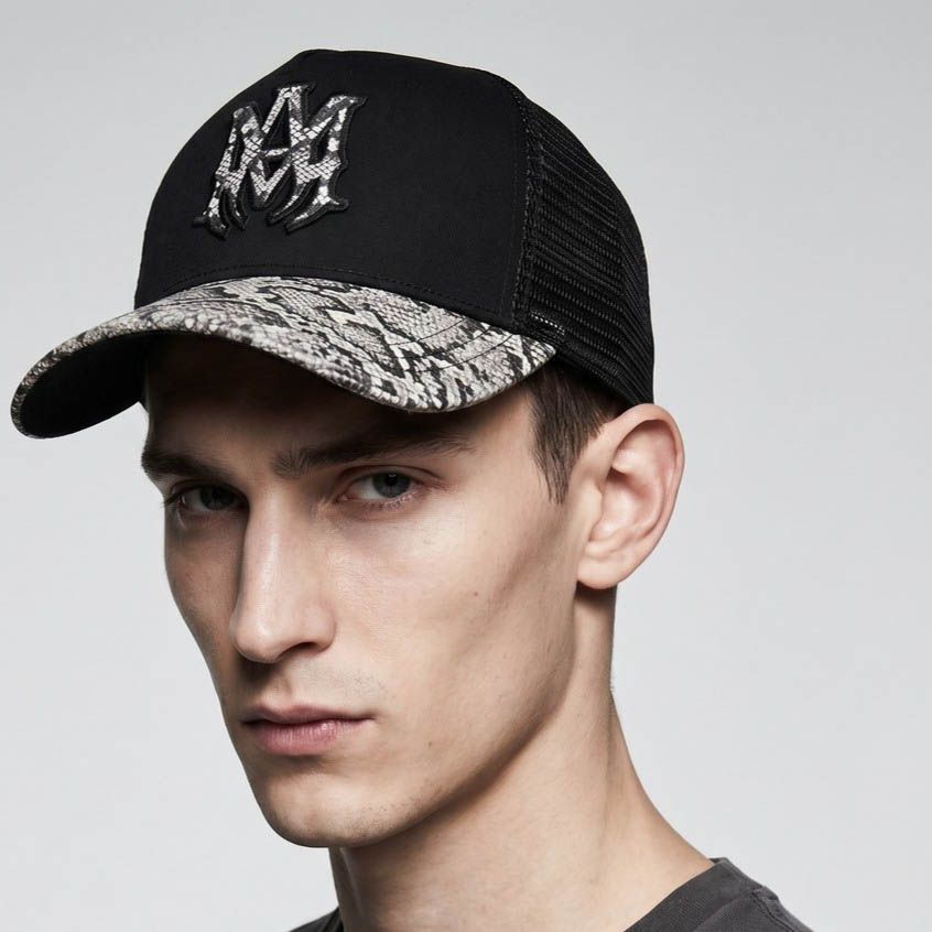 AMIRI アミリ キャップ 帽子 メンズ MA SNAKE TRUCKER HAT AMSAHE1040