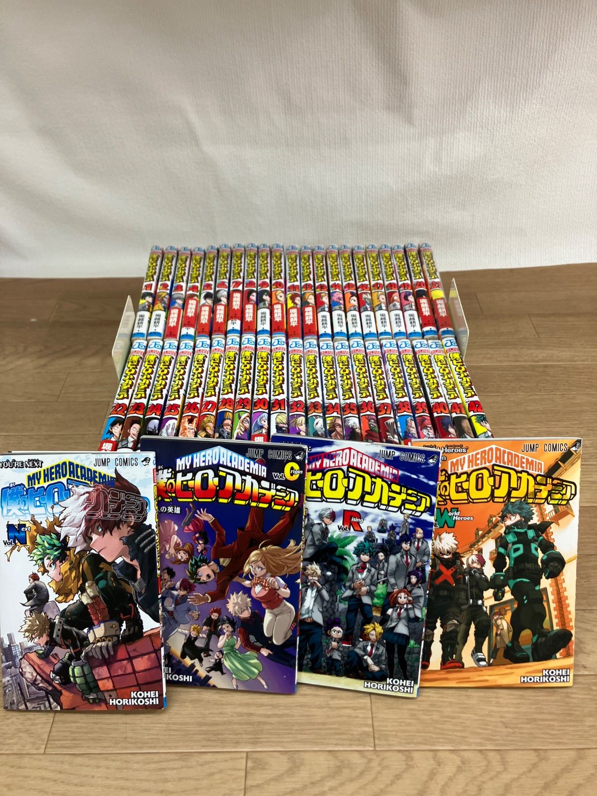 未開封あり】 僕のヒーローアカデミア 1～42巻 全巻＋関連本4冊