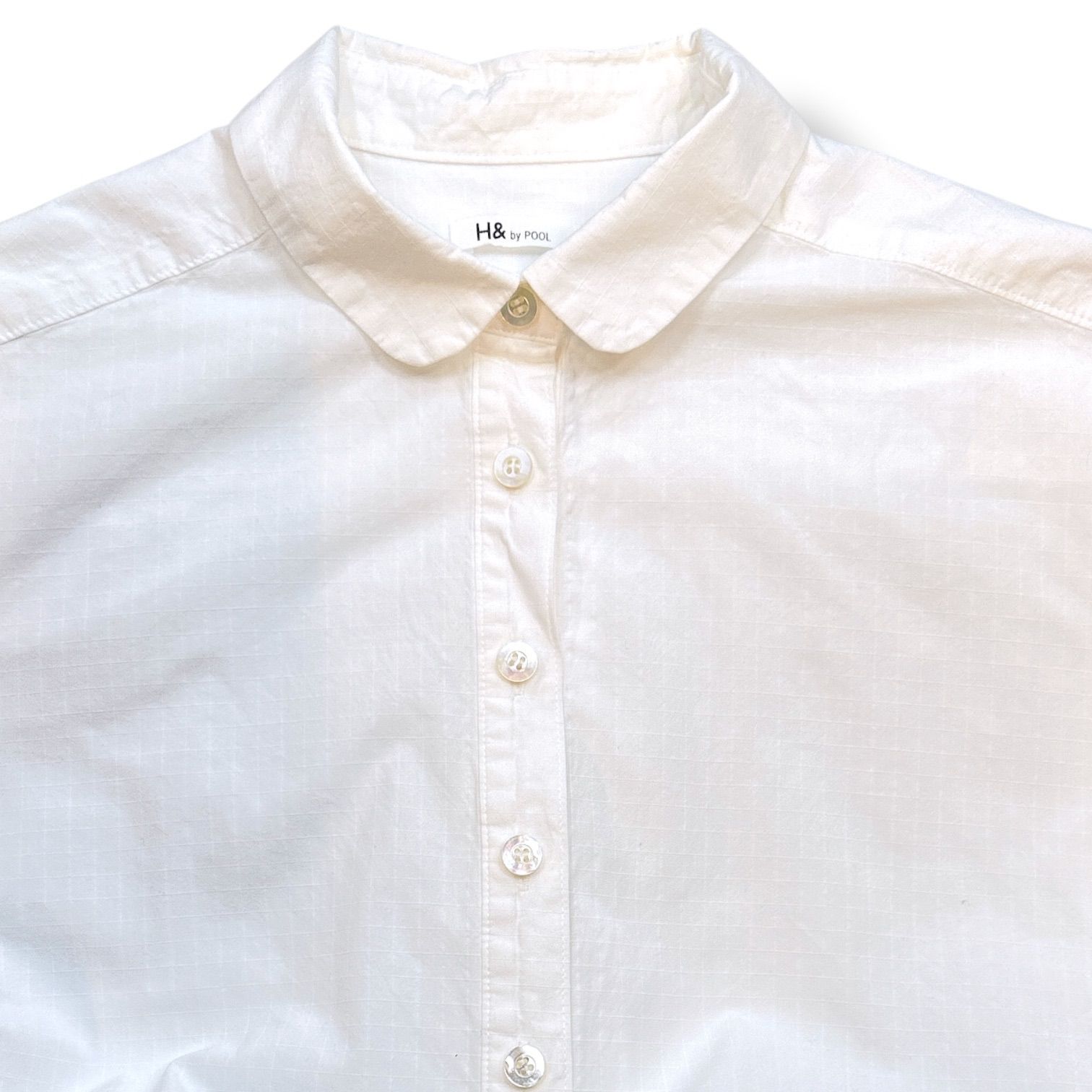 H& by POOL ハンドバイプール One-Piece Shirt Ripstop 皆川明 イデー