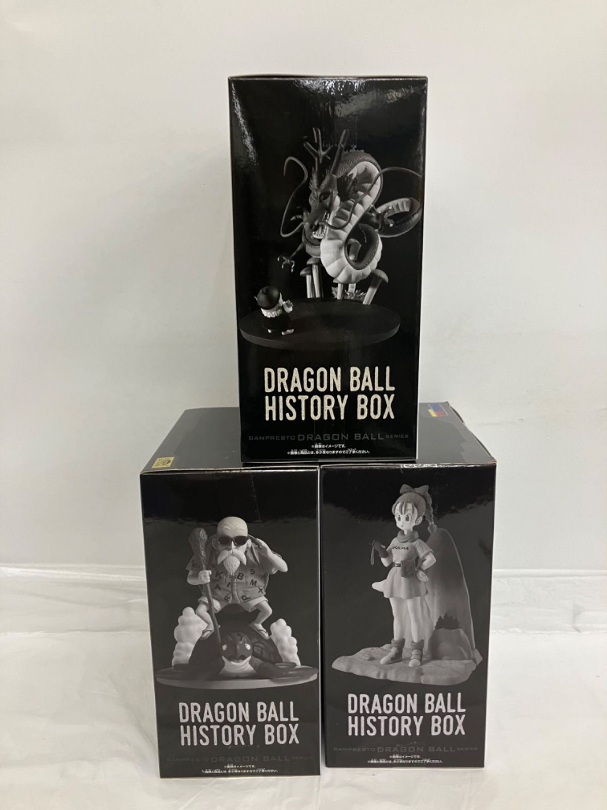 未開封 ドラゴンボール History Box ブルマ 神龍 亀仙人 フィギュア 3