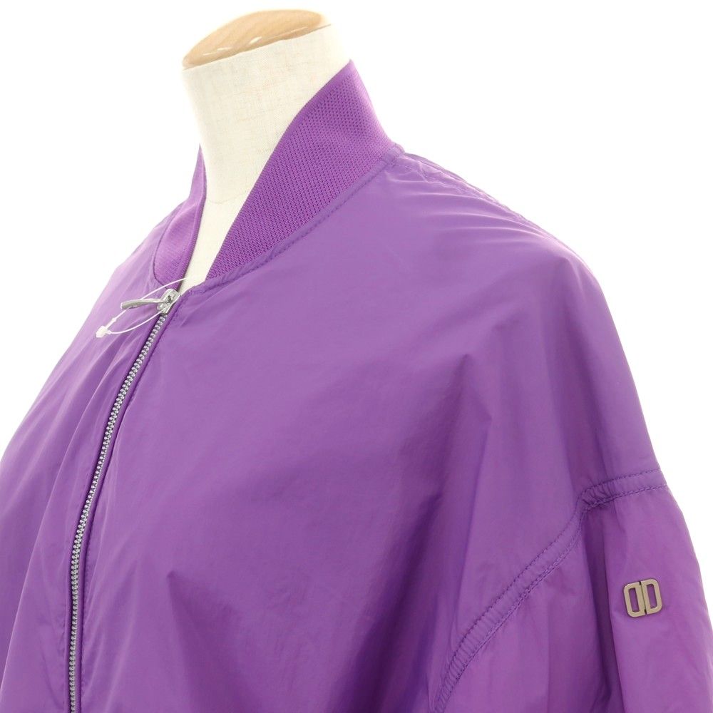 新品】デュノ DUNO ナイロン ジップアップブルゾン パープル【サイズ42