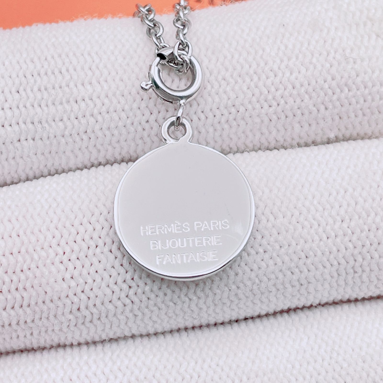 ◇エルメス◇新品仕上済 HERMES セリエ ネックレス 小 チャーム