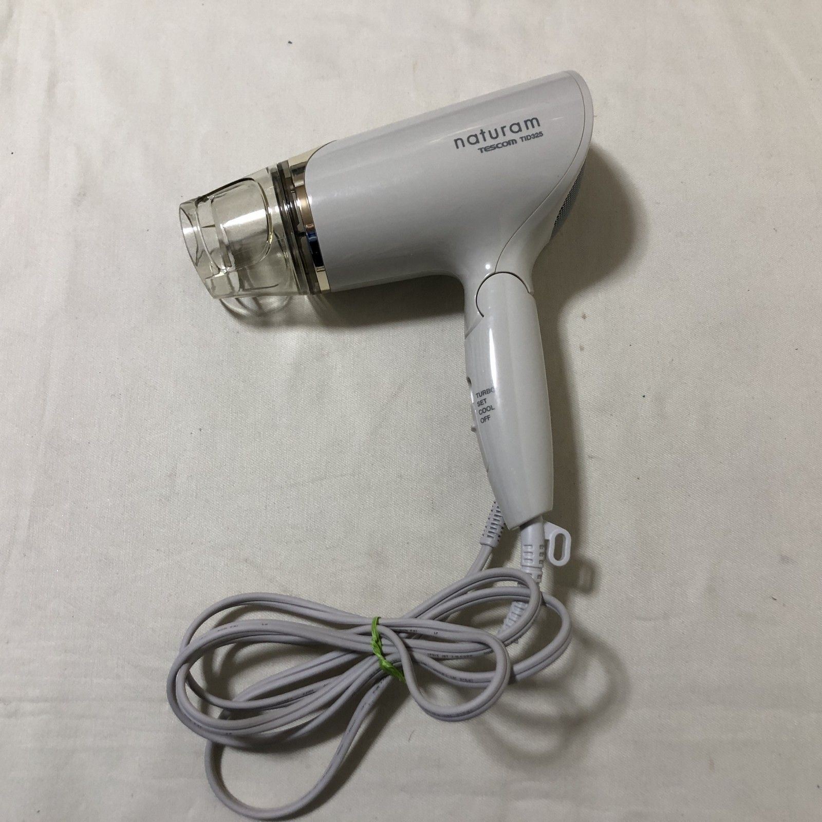 I173 TESCOM テスコム naturam ヘアドライヤー TID325 ホワイト - メルカリ