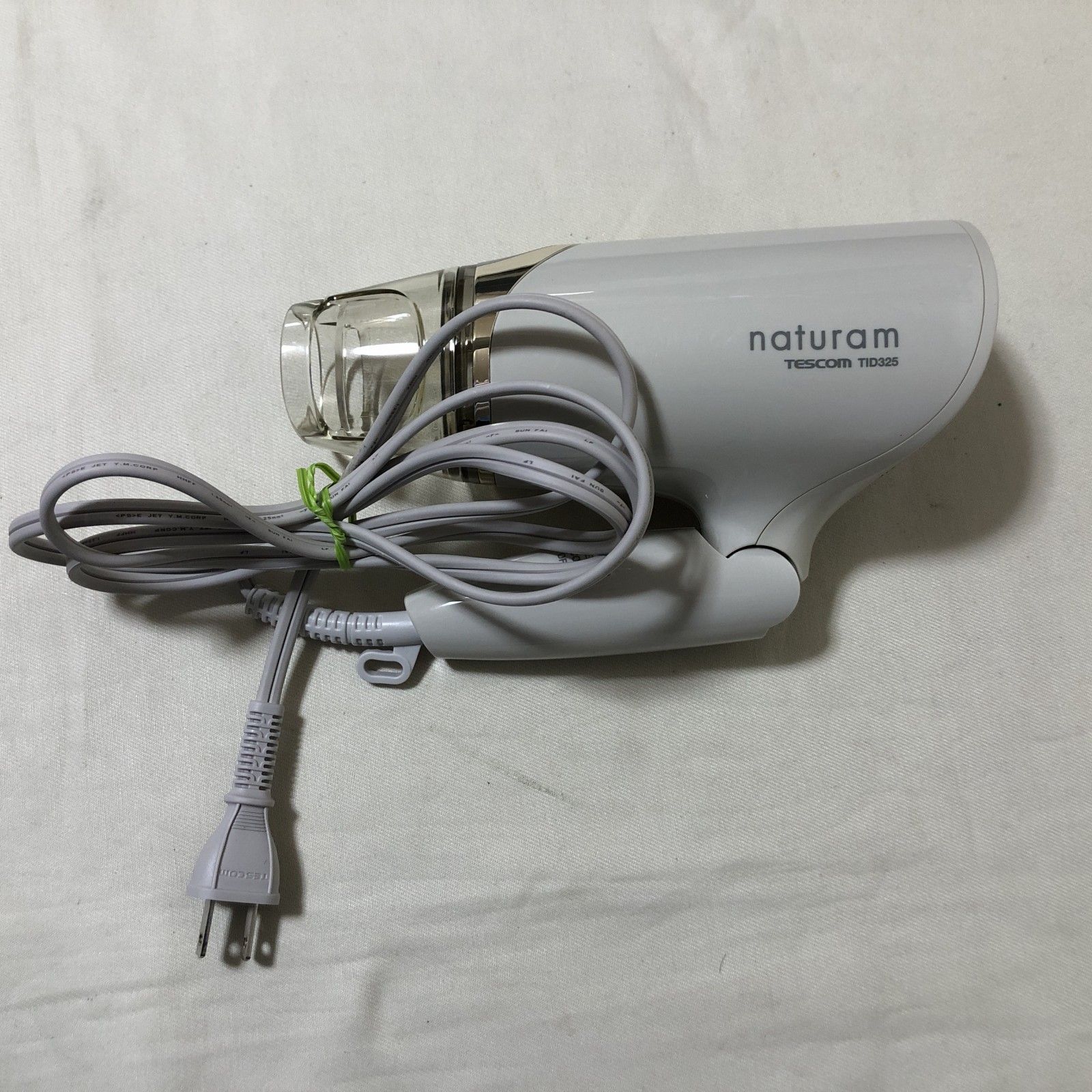 I173 TESCOM テスコム naturam ヘアドライヤー TID325 ホワイト - メルカリ