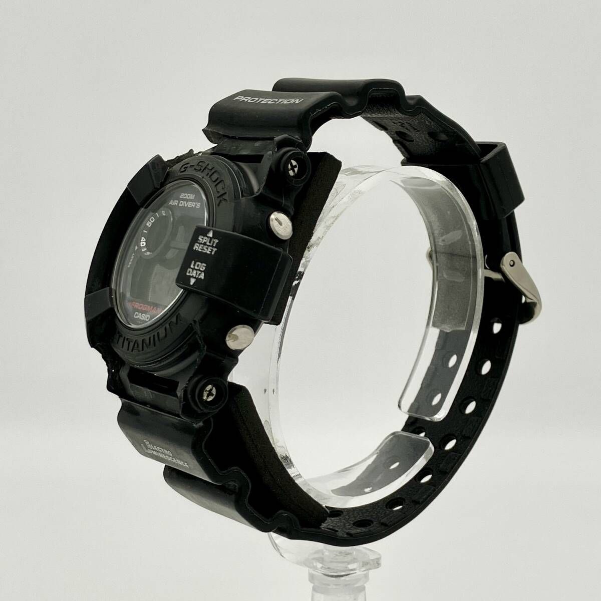 CASIO　フロッグマン　DW-8200メンインブラック　ジャンク品 ジャンク 【ジャンク品】CASIO カシオ G-SHOCK Gショック クォーツ