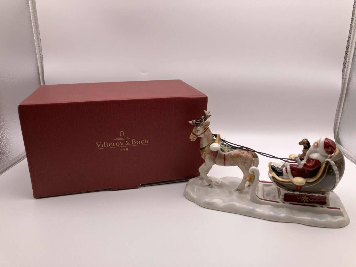 Villeroy&Bochクリスマスフィギュア　テーブルマスコット Villeroy & Boch ビレロイ&ボッホ クリスマスフィギュア テーブル