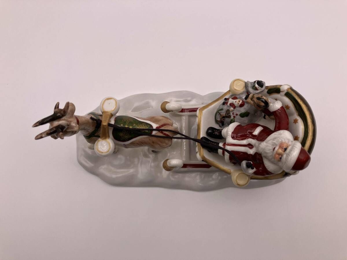 Villeroy&Bochクリスマスフィギュア　テーブルマスコット Villeroy & Boch ビレロイ&ボッホ クリスマスフィギュア テーブル