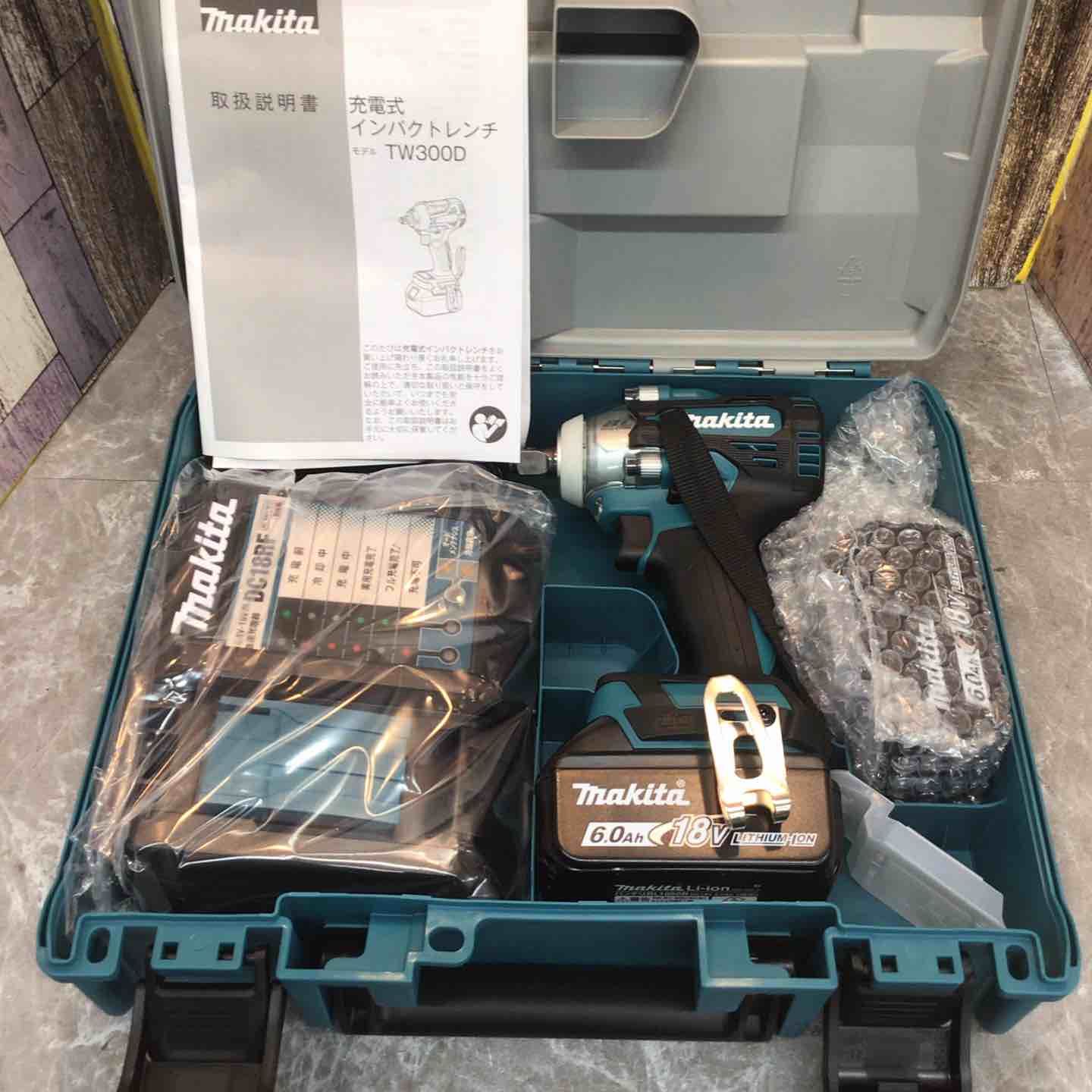 ★マキタ(makita) コードレスインパクトレンチ TW300DRGX【八潮店】