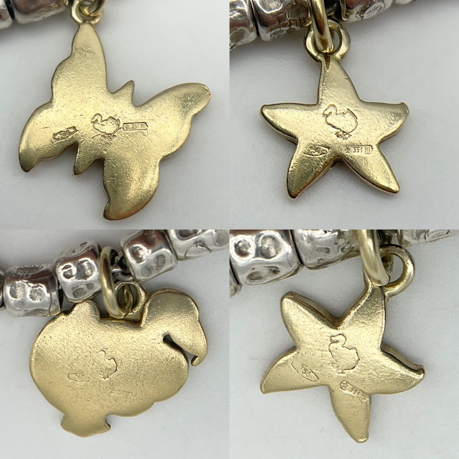 ○POMELLATO ポメラート DODO ドド SV925 シルバー K18YG イエロー ○POMELLATO ポメラート DODO ドド SV925 シルバー K18YG イエロー