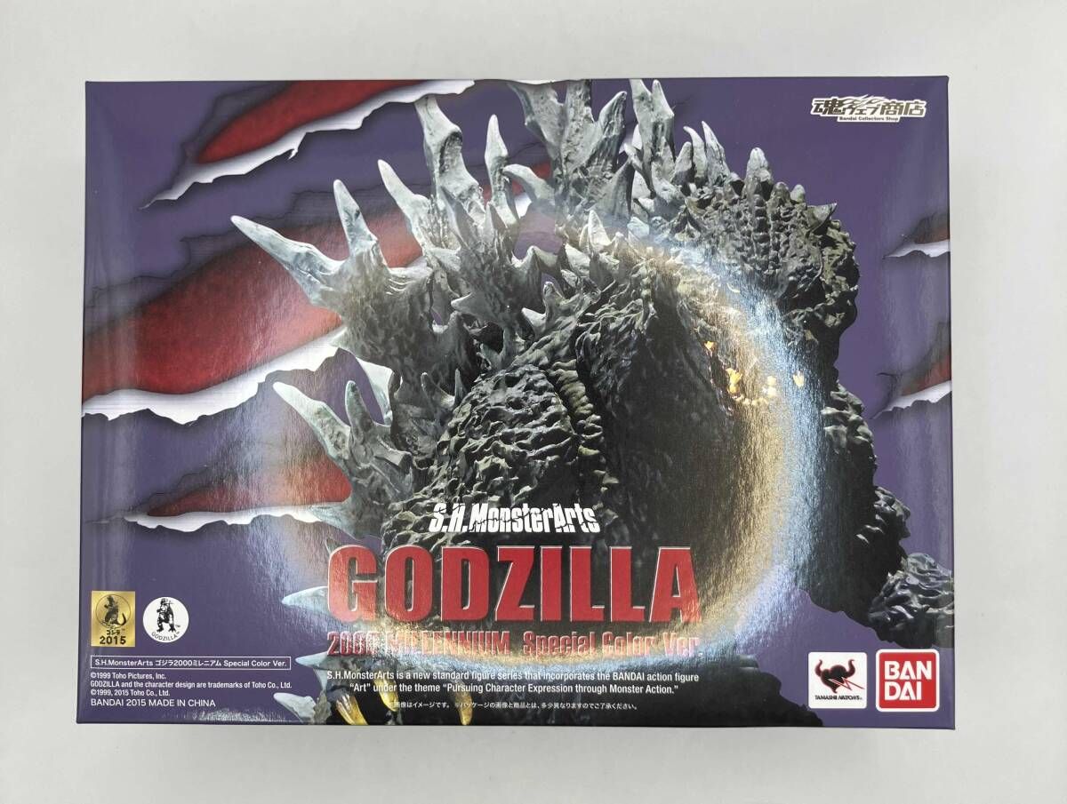 S.H.MonsterArts ゴジラ2000ミレニアム Special Color Ver. 魂ウェブ 