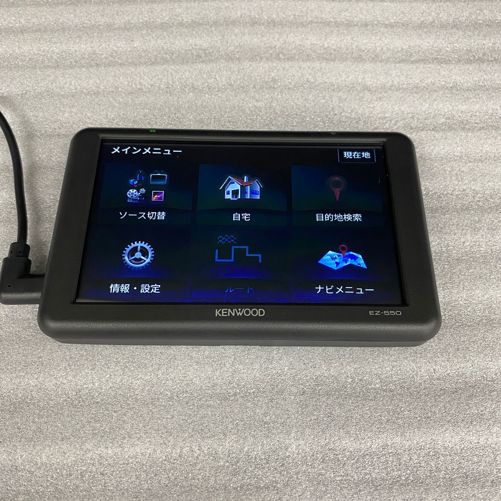 KENWOOD ポータブルナビ EZ-550 ジャンク 【公式通販】