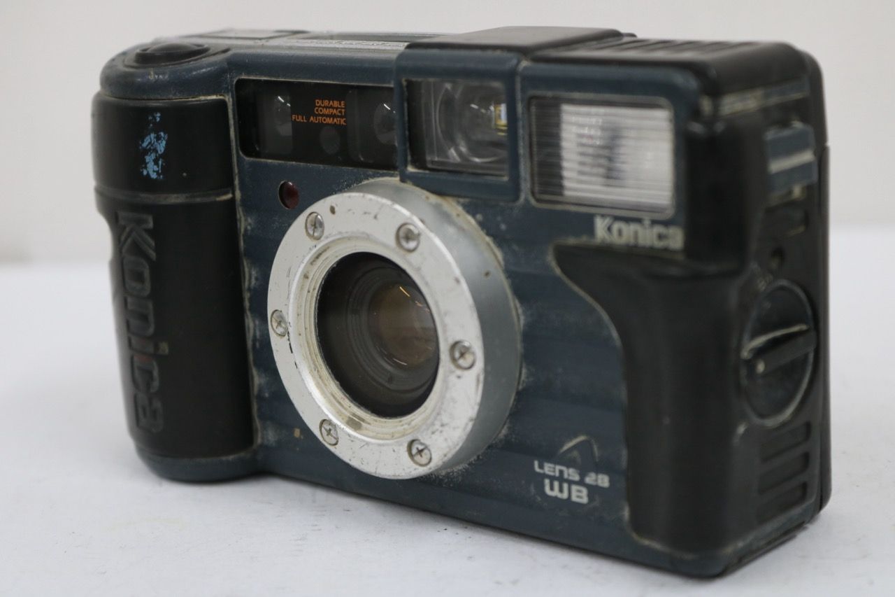 カメラ 【返品保証】 コニカ KONICA 現場監督 28 LENS 28WB コンパクト