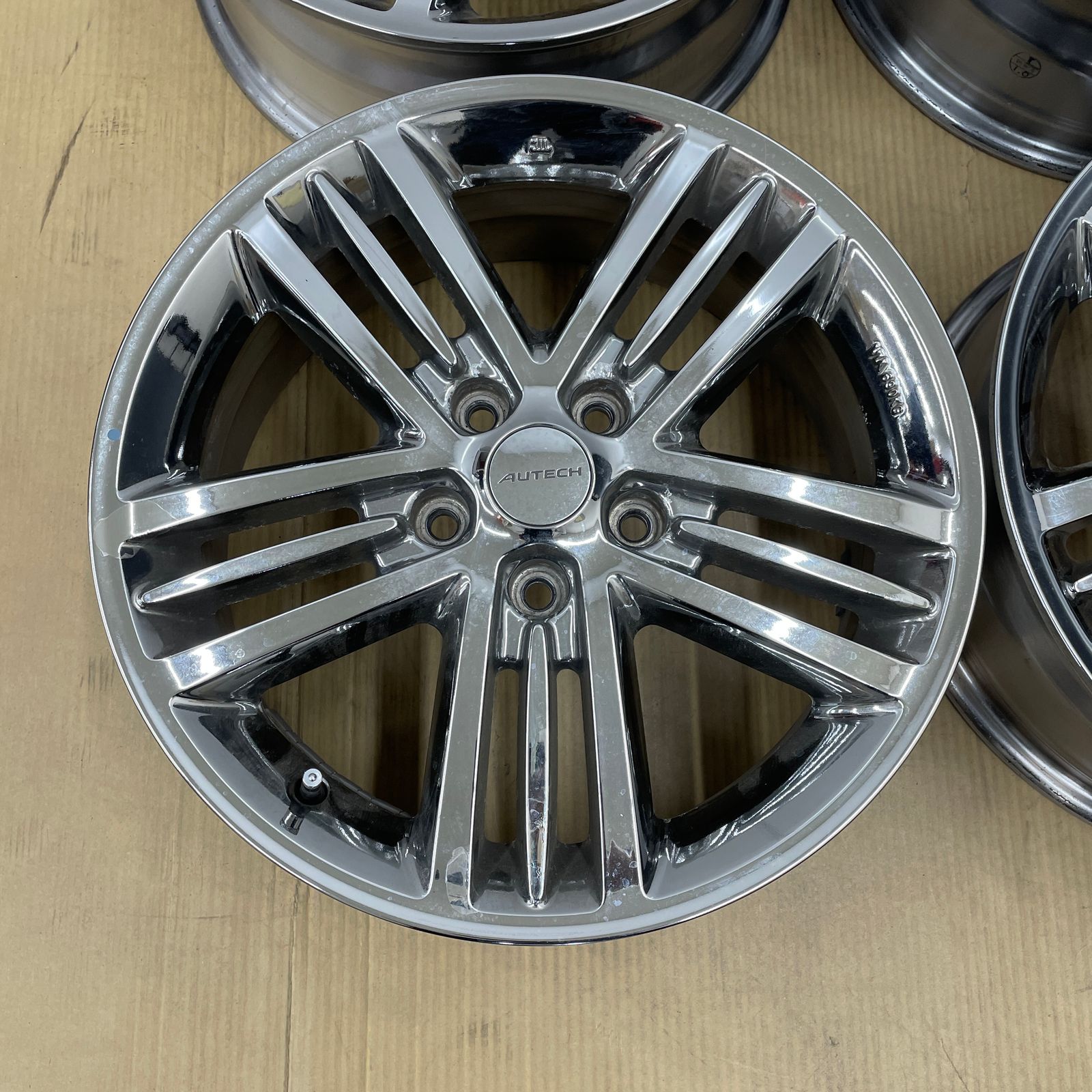 日産エルグランド E51ライダー純正ホイール 17インチ 6.5J +45 4本