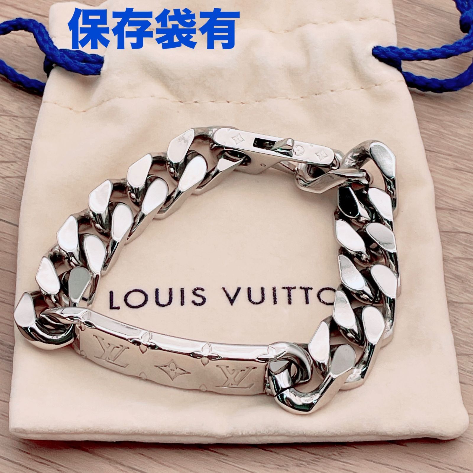 ◇ルイヴィトン◇ LOUIS VUITTON M00855 チェーンブレスレット 