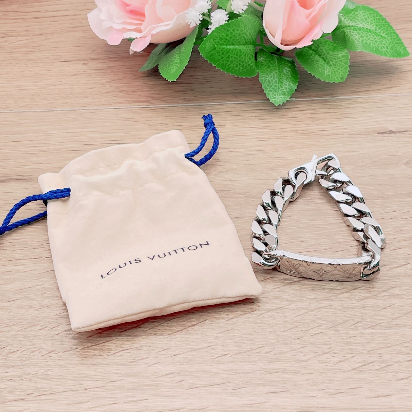 ◇ルイヴィトン◇ LOUIS VUITTON M00855 チェーンブレスレット 