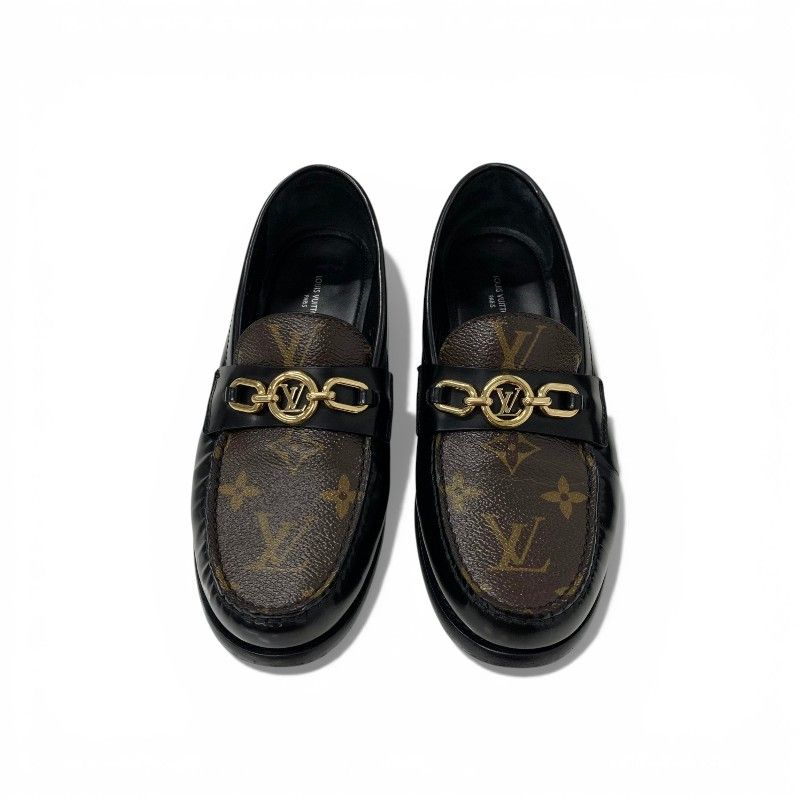 ルイヴィトン LOUIS VUITTON チェスライン ローファー 革靴 靴
