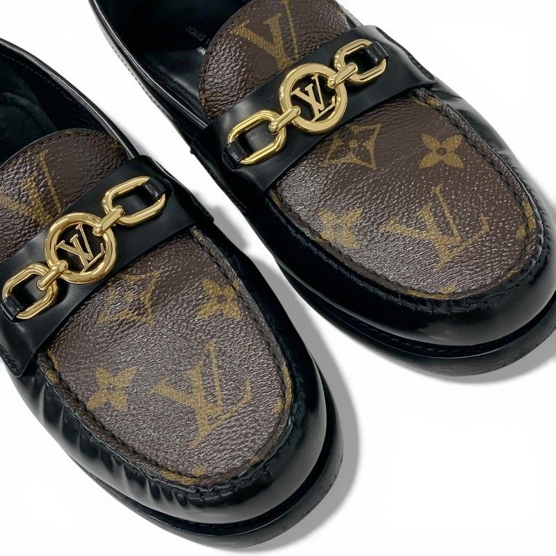 ルイヴィトン LOUIS VUITTON チェスライン ローファー 革靴 靴