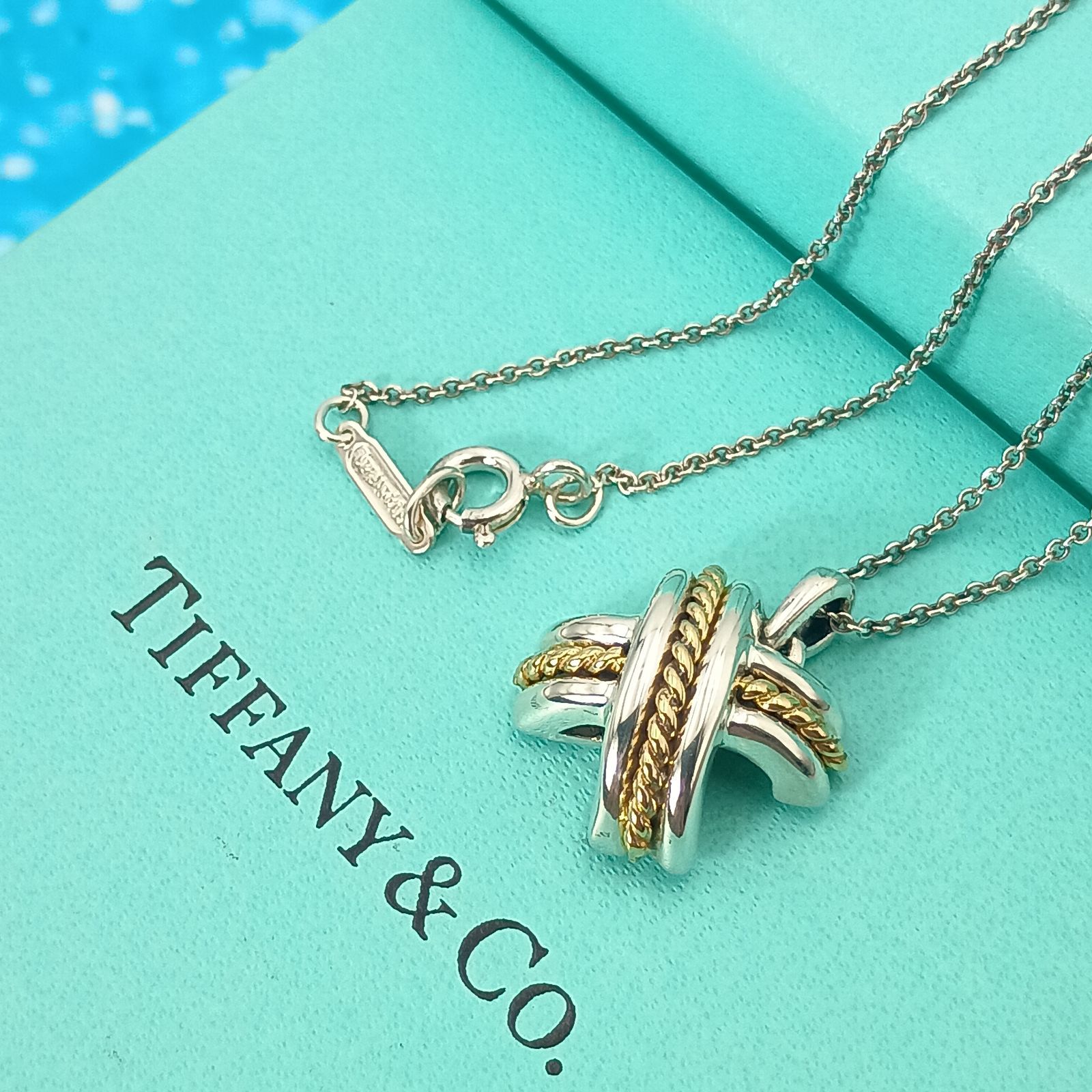 TIFFANY&Co. ティファニー ネックレス シグネチャー 925 シルバー 