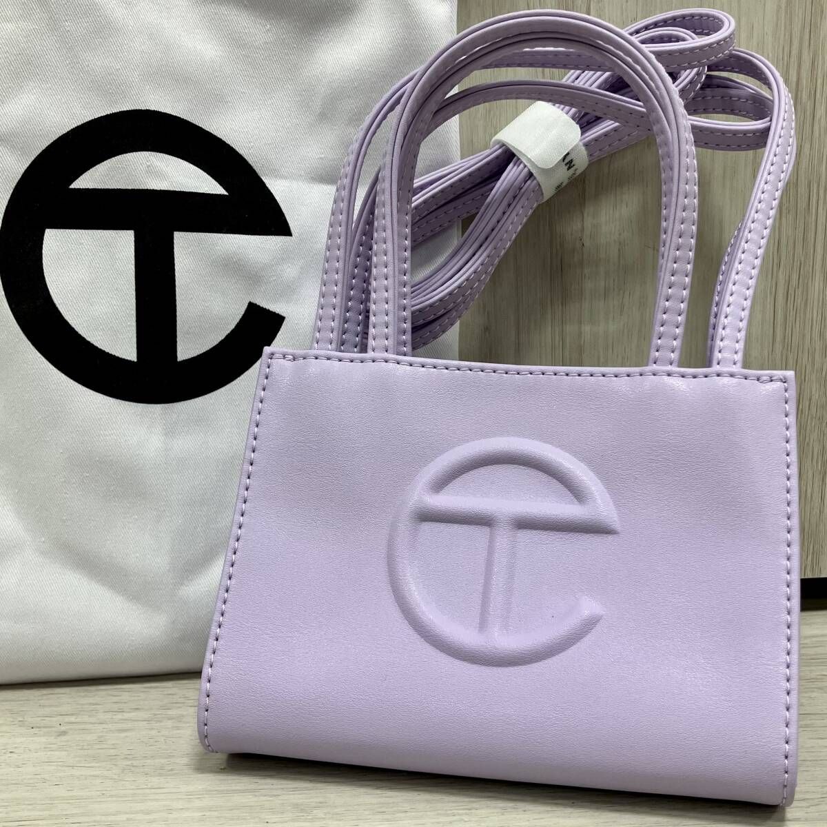 新品 Telfar テルファー スモール ショッピングバッグ クリーム TELFAR 
