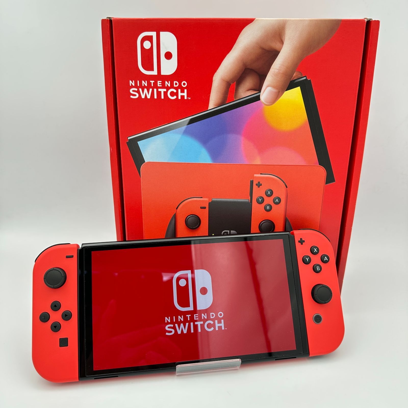 【未使用品】Nintendo Switch 本体 ニンテンドー スイッチ　有機ELモデル マリオレッド 任天堂 ゲーム機