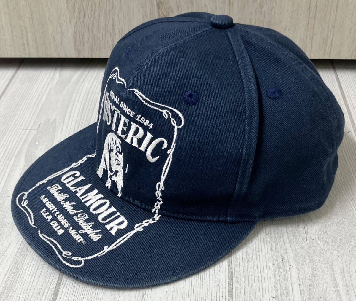 HYSTERIC GLAMOUR HYS WHISKY刺繍 キャップ ヒステリック グラマー