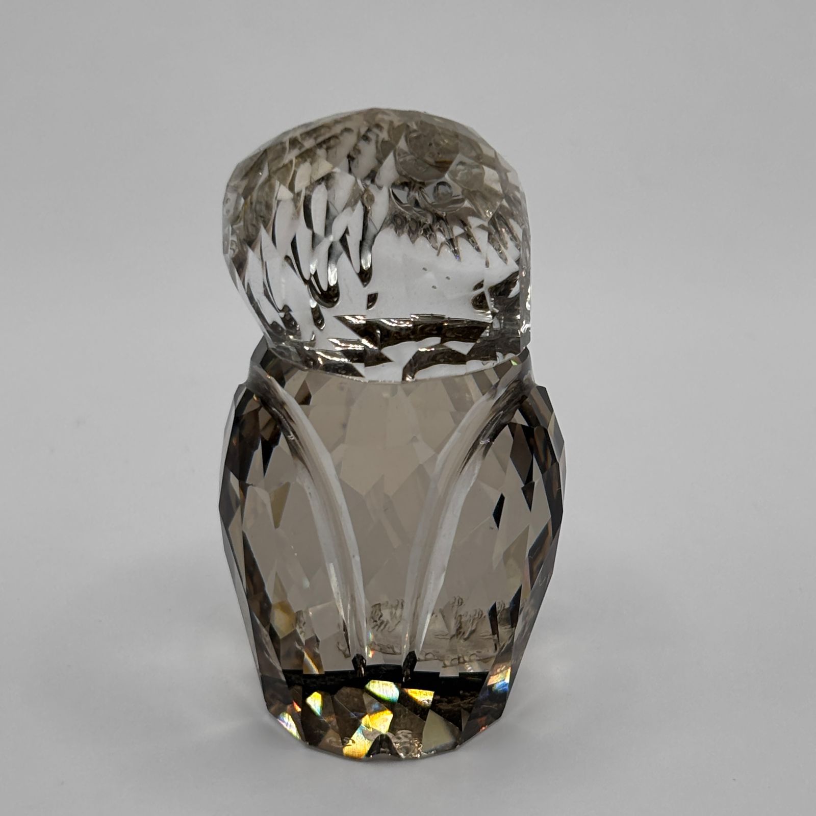 8024 SWAROVSKI スワロフスキー フクロウ ふくろう 梟 オブジェ