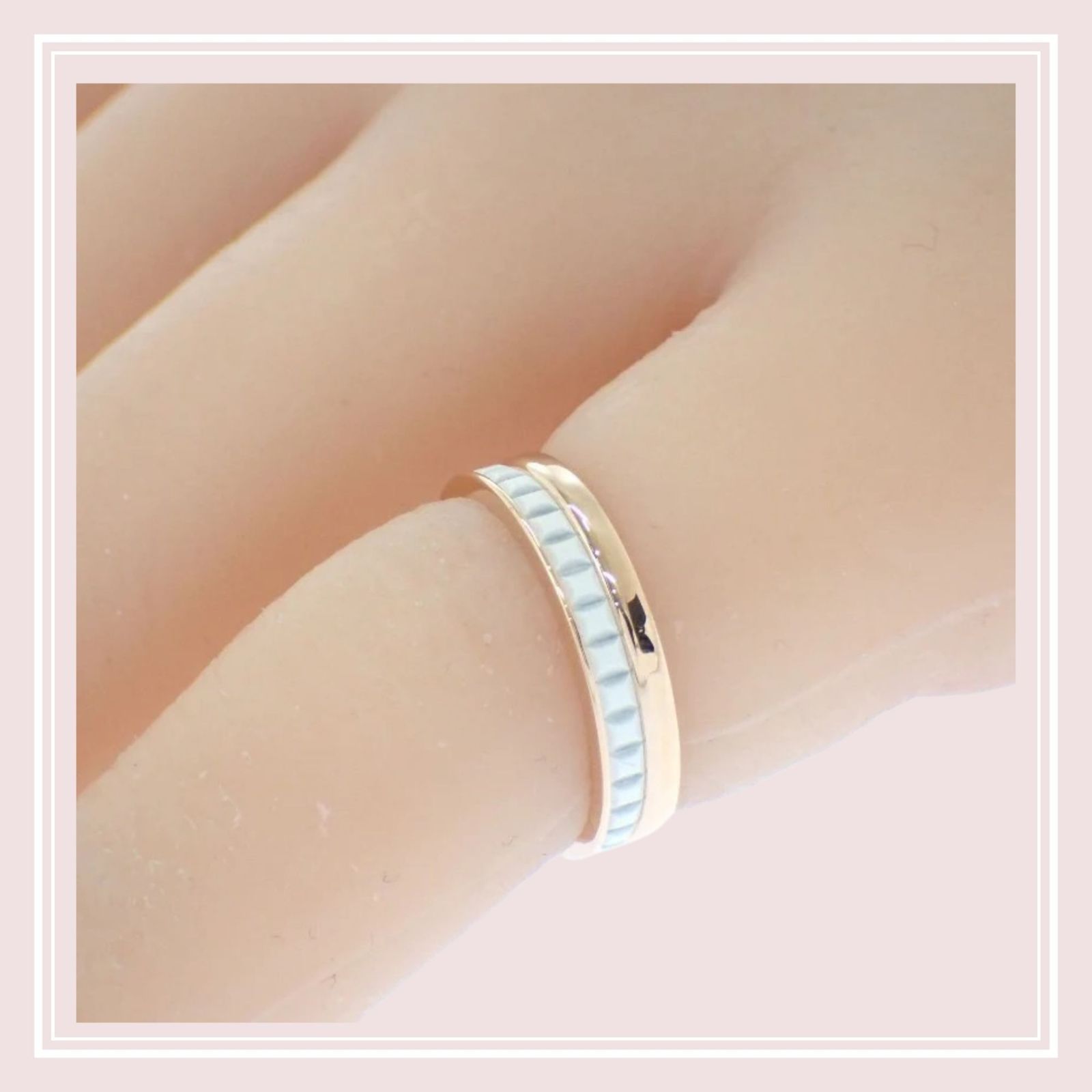 Boucheron】ブシュロン Boucheron キャトル ホワイト ハーフ 6号